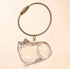 Llavero para Bolso con Cápsula de Mascota - Charm Adorable para Amantes de Perros y Gatos