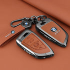 Llavero BMW M Premium de Aleación y Cuero - Protector Elegante para Llave de Coche