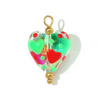 Contraseña del Llavero Inicio de Sesion - Corazón de Cristal Artesanal Premium para Ella