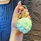 Llavero personalizado de crochet - Mini helado artesanal único