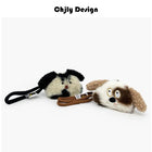 Llavero con Peluche de Perrito Tierno y Divertido - Colgante para Bolso, Mochila y Llavero, Regalo O
