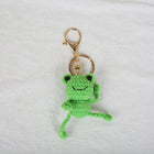 Llavero Personalizado Mini Animal Crochet - Oveja Vaca Muñeco Amigurumi Premium