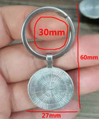 Llavero para Bolso Jesús Cristo - Llaveros Charms Religiosos Premium