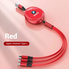 Llavero para llaves de coche BMW M a Crochet: Cable USB Carga Rápida 3 en 1 – Metal y ABS Premium