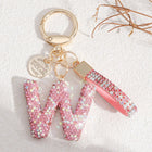 Llaveros Originales para Coche - Inicial A-Z Elegante y Brillante para Mujer