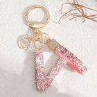 Llaveros Originales para Coche - Inicial A-Z Elegante y Brillante para Mujer