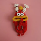 Llavero con foto personalizado - Muñeco de ganchillo divertido para llaves