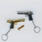 Llavero para moteros Desert Eagle 1:4 Aleación Desmontable con 2 Campanas, Regalo Premium Hombre Muj