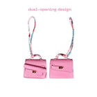 Bag Charm Premium: Llavero Charm para Bolsos con Cierre Metálico Giratorio - Elegante y Funcional