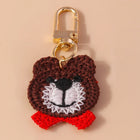 Labubu Llavero Precio: Llavero de Peluche Tejido a Mano, Abeja y Perrito, Colgante de Amor, Decoraci