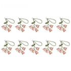Llavero a Crochet Paso a Paso - Flores Tejidas a Mano, Llavero de Lana Artesanal Premium para Mujer,