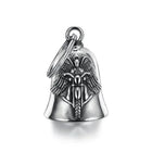 Llavero Moto Vintage San Cristóbal - Amuleto Protector para Motociclistas Punk