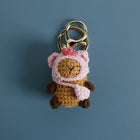 Llavero con Foto Personalizado - Capibara Tejido a Mano, Llavero Original Premium para Regalo