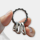 Anillo Llavero Conectores de Titanio