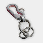 Anillo Llavero Octogonal de Titanio