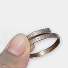 Anillo Llavero Redondo de Titanio