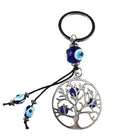 Llavero Árbol de la Vida con Piedras Azules