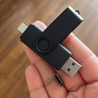Llave USB Llavero 3 en 1 (2.0, micro, tipo C)
