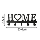 Perchero de Pared con 5 Ganchos - El Gancho Home