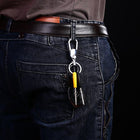 Llavero Mosquetón de Lujo para Hombre (Acero Inoxidable)