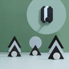 Llavero de Pared <br> Blanco y Negro