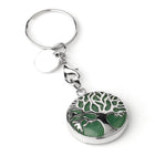 Llavero Árbol de la Vida con Piedras Naturales