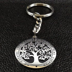 Llavero Árbol de la Vida Plateado