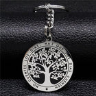 Llavero Árbol de la Vida Plateado