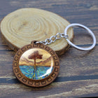 Llavero Árbol de la Vida de Madera