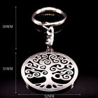 Llavero Árbol de la Vida Klimt Metal