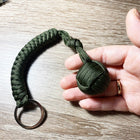 Llavero de Bola de Paracord