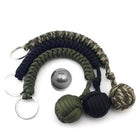 Llavero de Bola de Paracord