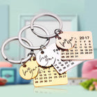 Llavero Calendario para Parejas