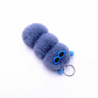 Llavero de Oruga de Peluche