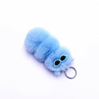 Llavero de Oruga de Peluche