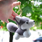Llavero de Perro de Peluche