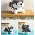 Llavero de Perro de Peluche