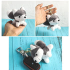 Llavero de Perro de Peluche