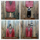Llavero de Cuero <br> La Protección Suits