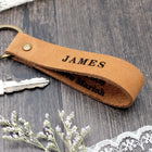 Llavero de Cuero Personalizado