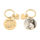 Llavero Fecha de Pareja Personalizado
