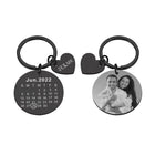 Llavero Fecha de Pareja Personalizado