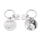 Llavero Fecha de Pareja Personalizado