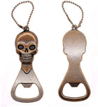 Llavero Abrebotellas Calavera Sonriente (Acero)