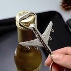 Llavero Abrebotellas Avión (Acero)