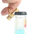 Llavero Abrebotellas Mini Dorado (Acero)