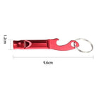 Llavero Abrebotellas Silbato (Aluminio)