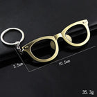 Llavero Abrebotellas Gafas (Acero)