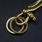 Llavero para Hombre <br> El Gancho Dorado (Acero)