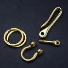 Llavero para Hombre <br> El Gancho Dorado (Acero)
